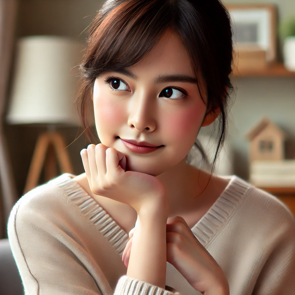 ヴェルニで霊視を受けようとしてる女性