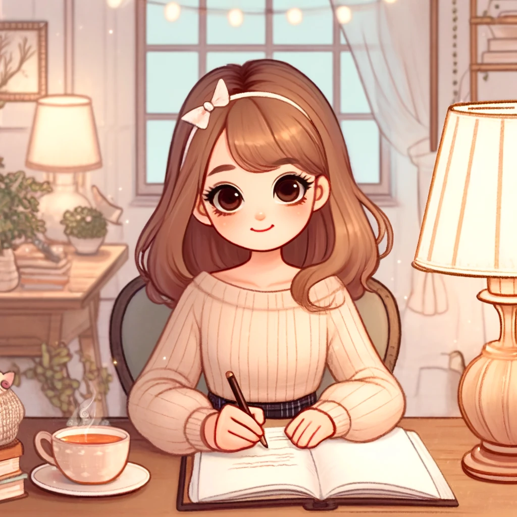 占いをする前に気持ちを整理する女性